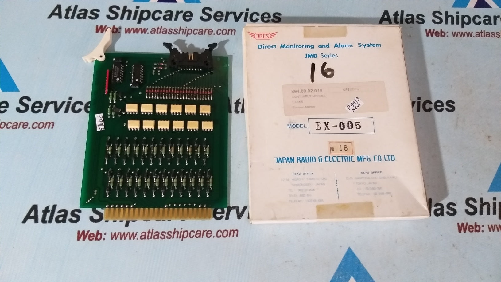 Jrcs EX-005 Direct Monitoring And Alarm System